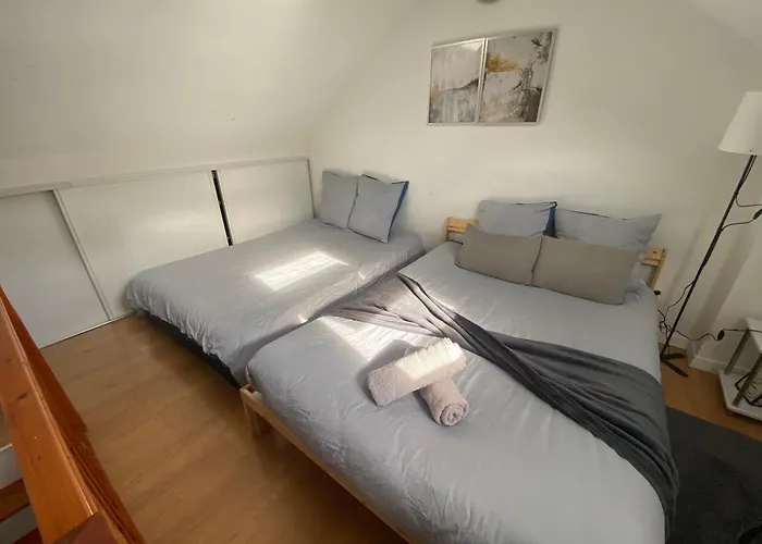 아파트 Duplex Minimaliste - 30 Min De Paris